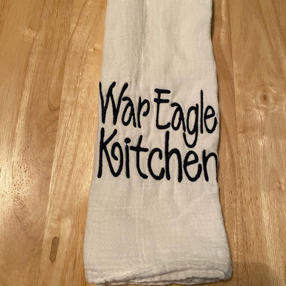 War Eagle Homemade Kitchen Hand Towel